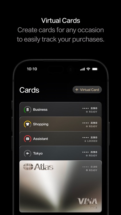 Atlas — members only. iPhone screenshot