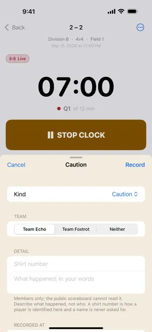 Whistle Match screenshot 3