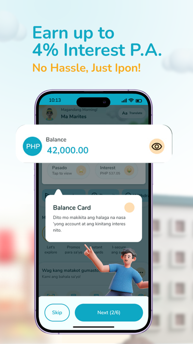 Screenshot #1 pour RCBC DiskarTech Savings