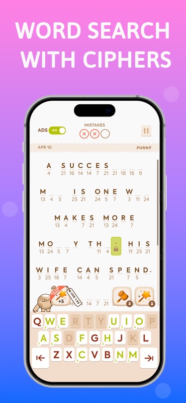 Cryptogram: Number & Word Game screenshot 6