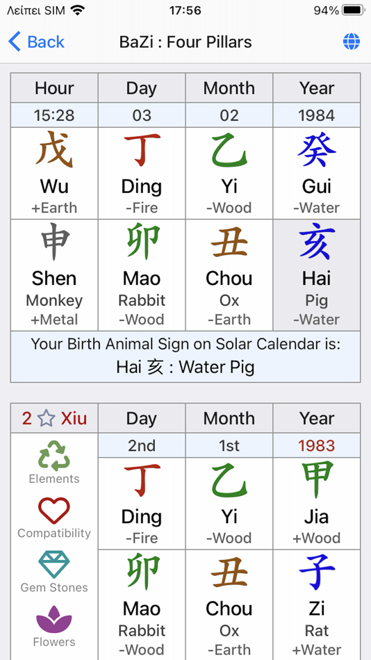 #6. Ancient Chinese Astrology (iOS) 由: Takis Karagiannopoulos