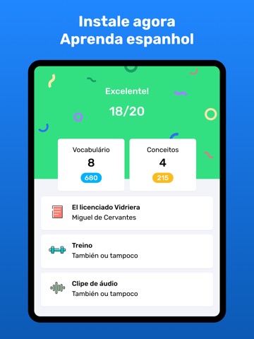 Wlingua - Aprenda espanhol iPad screenshot 8