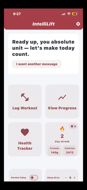 IntelliLift screenshot 1