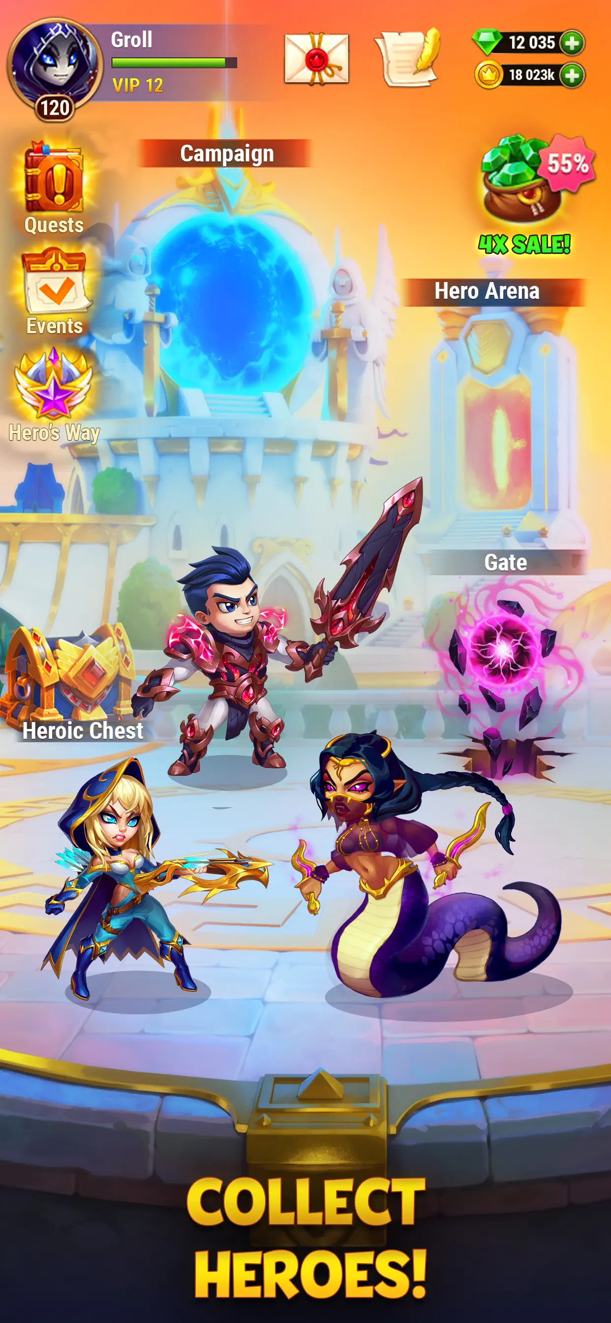 Hero Wars: Alliance Fantasy screenshot 4