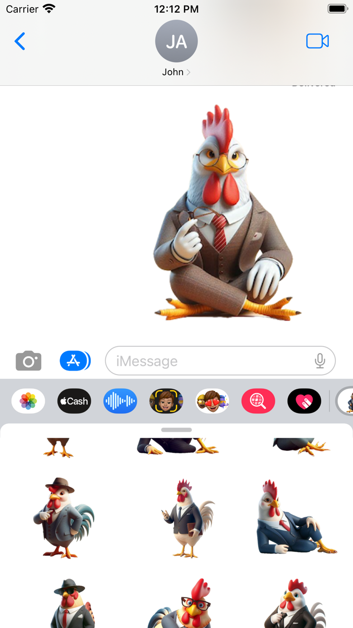 Well-Dressed Chicken Stickers