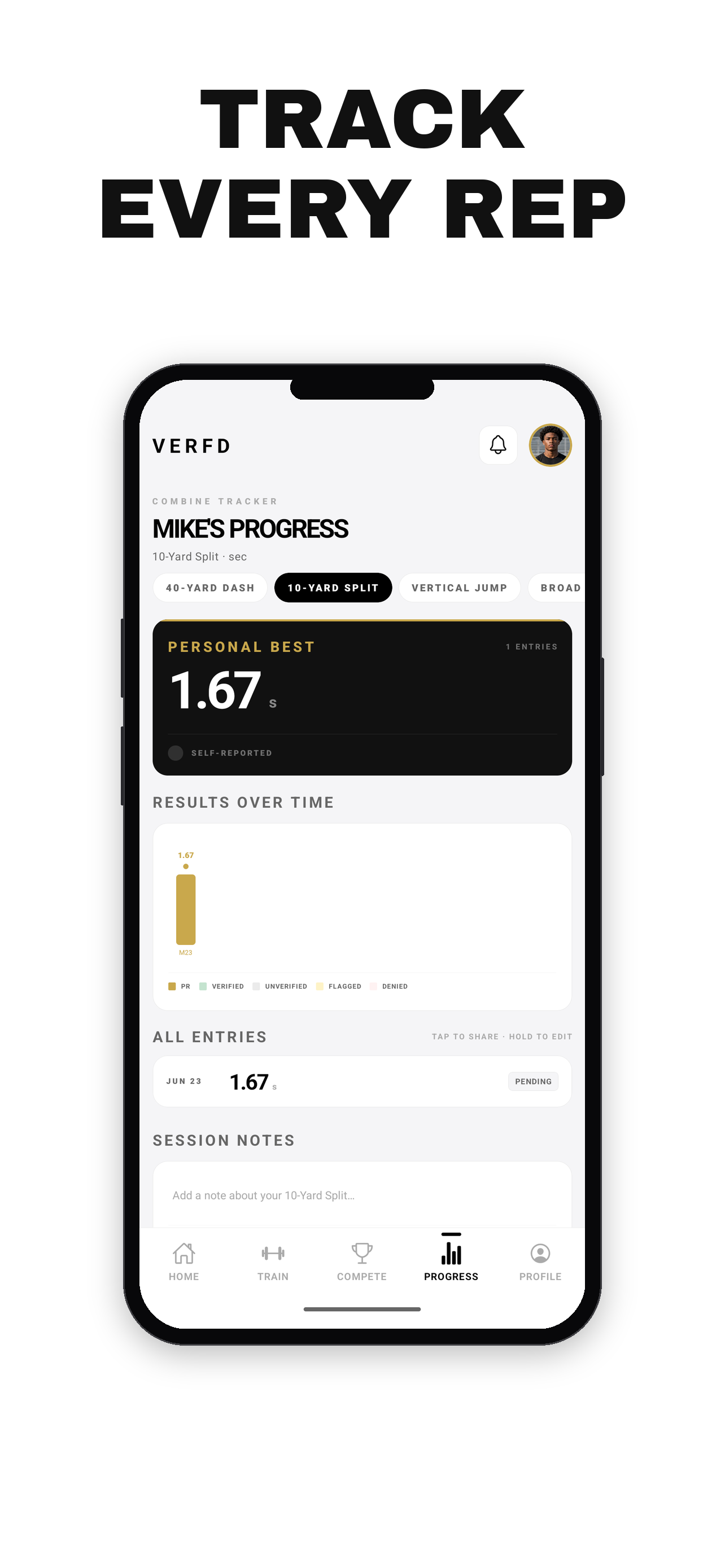 Verfd: Youth Football Combine screenshot 4