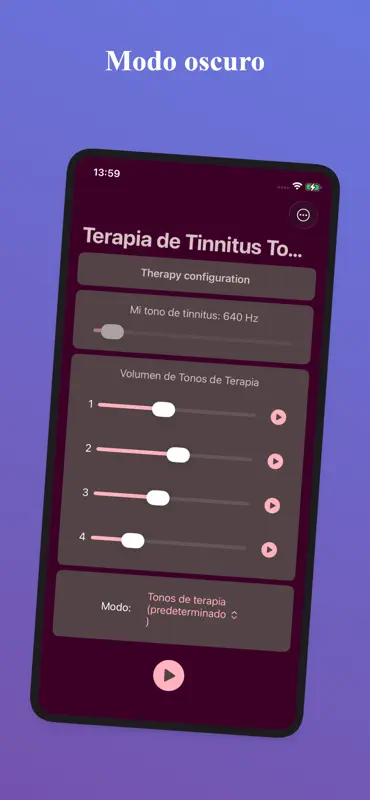 Terapia de Tinnitus Tonal screenshot 5 of 5
