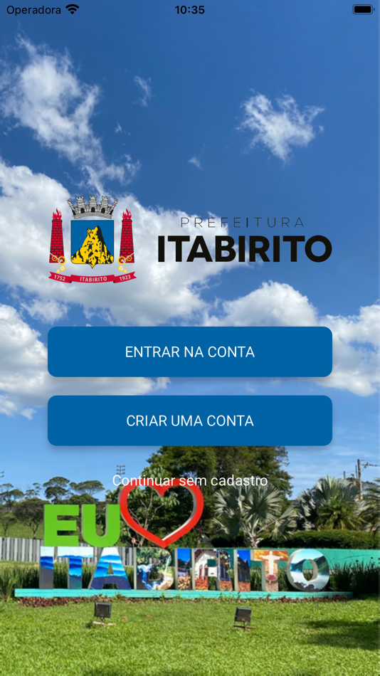 #1. Conecta Itabirito (iOS) Podle: Municipio de Itabirito