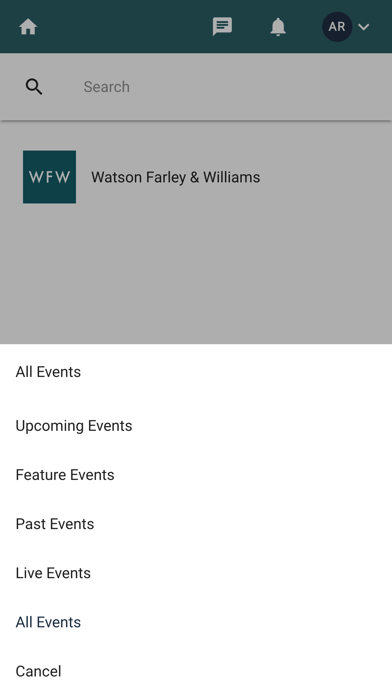 Watson Farley & Williams Screenshot