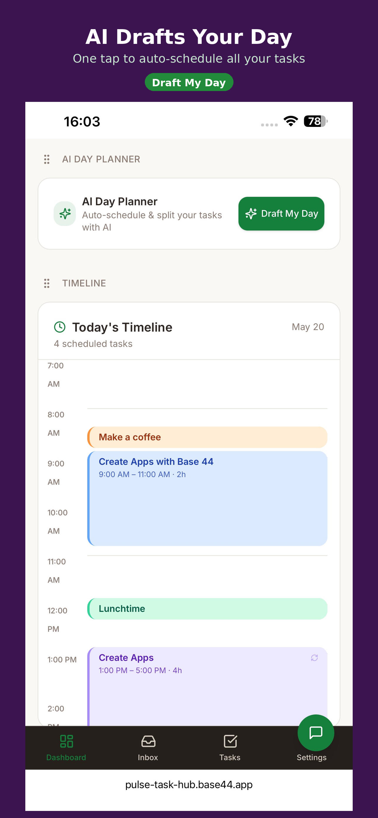 AI Task Manager & Day Planner screenshot 4