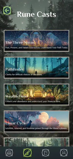Runic Oracle: Futhark Runecast screenshot 2