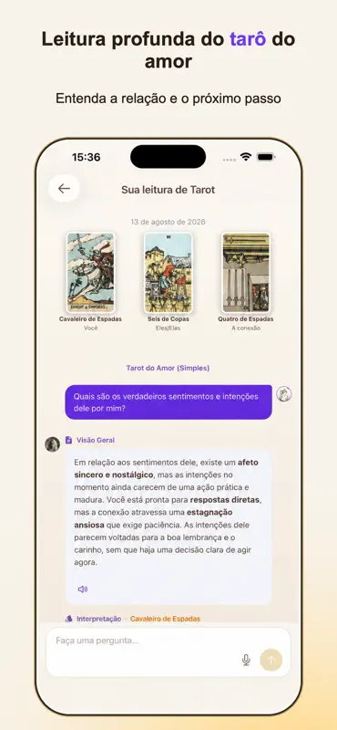 MysticX: Leitura de Tarot screenshot 4 of 10