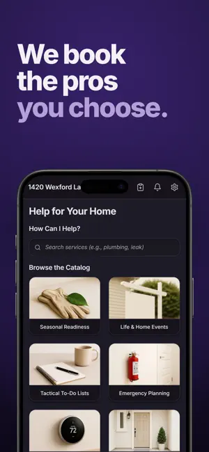 Huxedo: Smart Home Maintenance screenshot 4