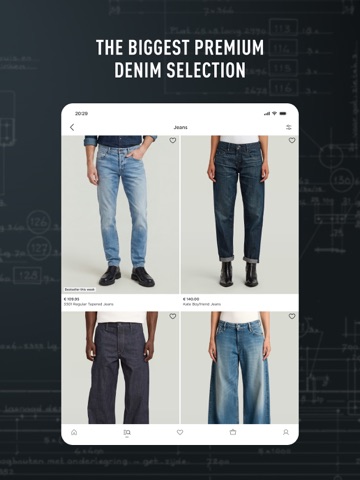 G-STAR Premium Denim iPad screenshot 2