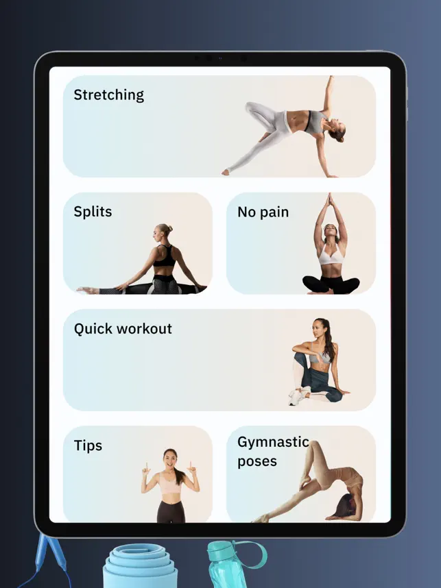 ストレッチ・柔軟性・トレーニン‪グ‬4+_1