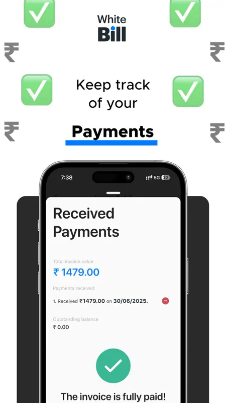 GST Invoice Maker - WhiteBill screenshot 7 of 9