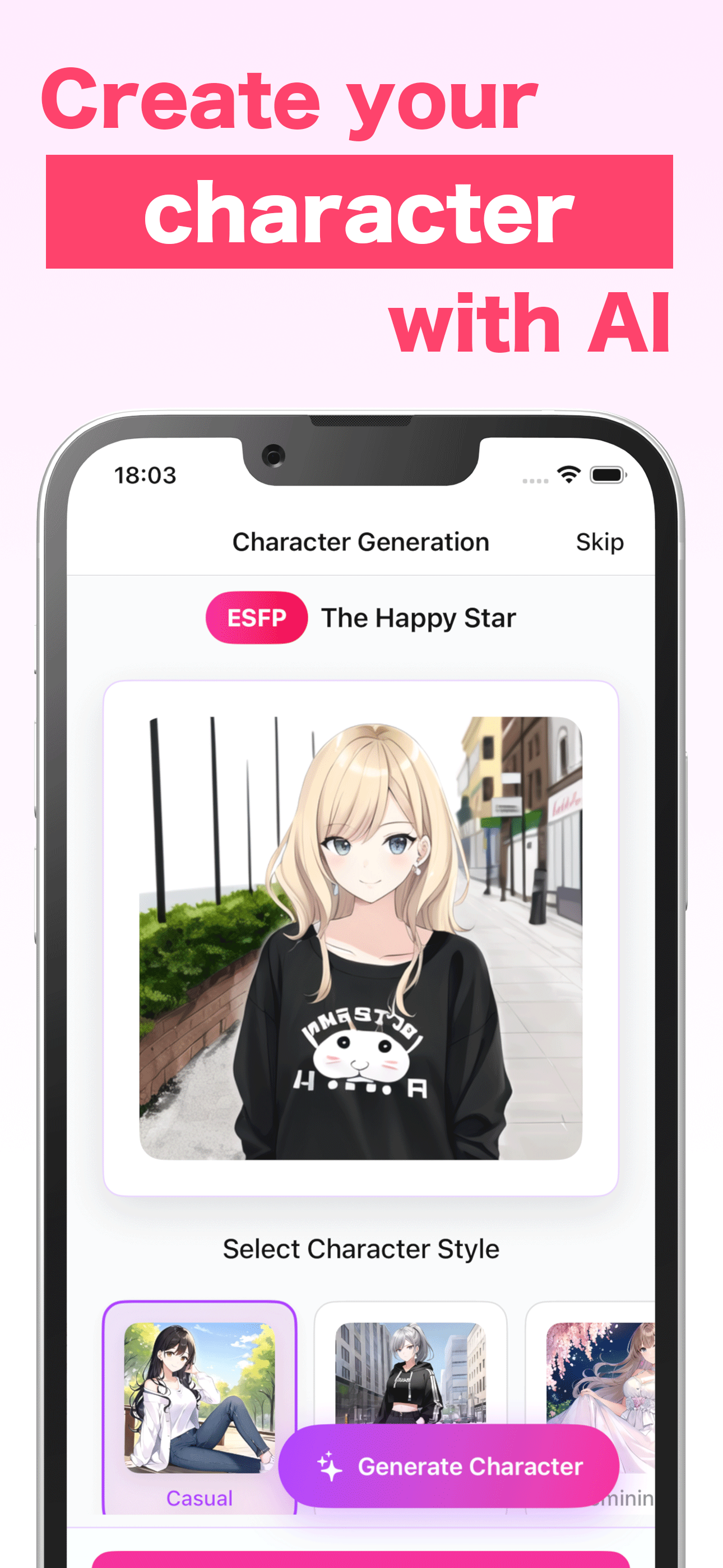 16 Type Personality ~ MyChara screenshot 4