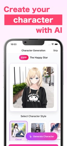 16 Type Personality ~ MyChara screenshot
