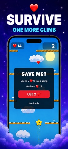 Fallen Star: Epic Tap Tap Game iPhone screenshot