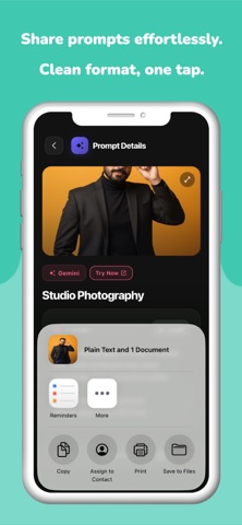 PromptLab: AI Prompts iPhone screenshot