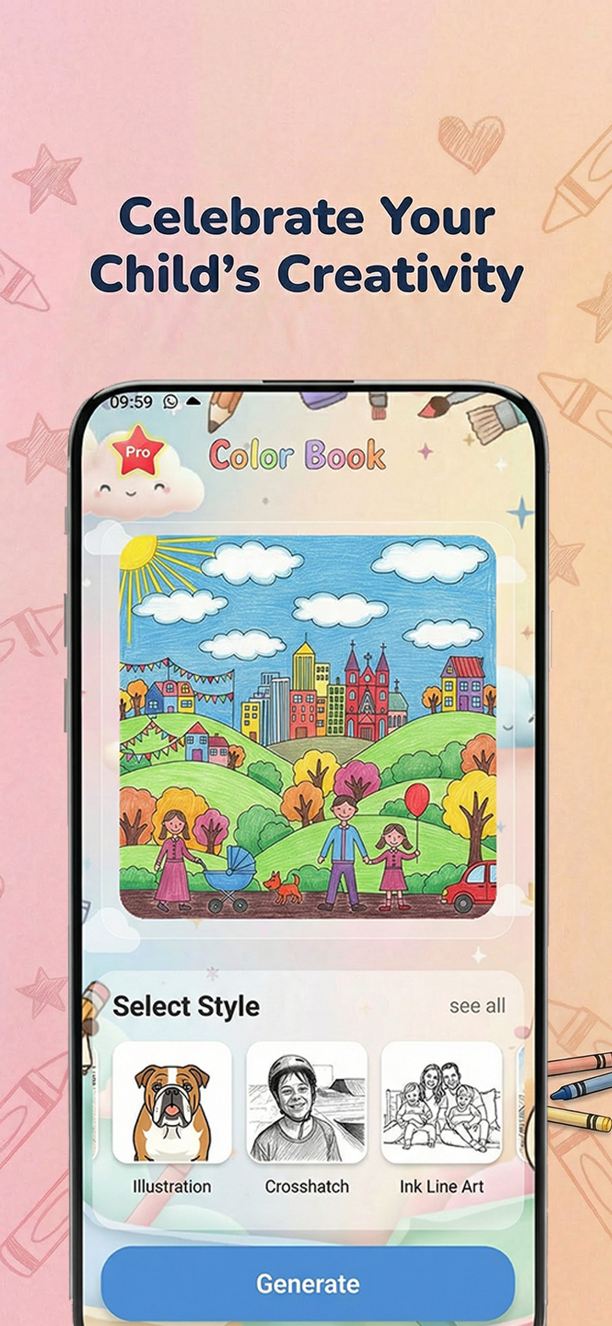 ColorBook : AI Coloring Book