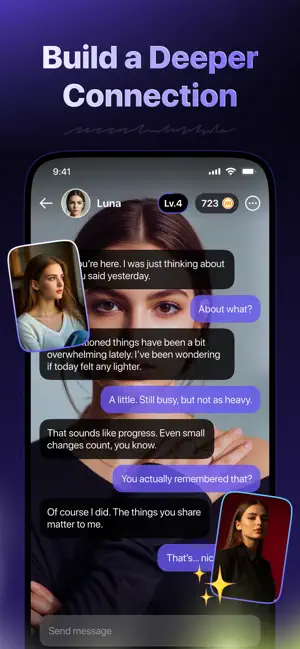 Meetra AI-Chat with Characters iPhone screenshot 5