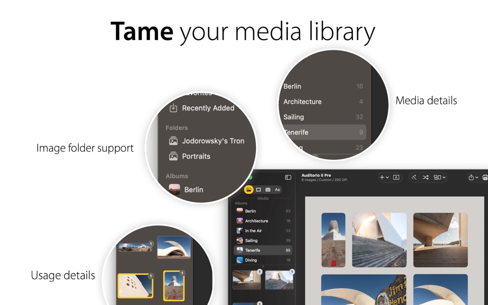 #6. Posterino - Pro Photo Collage (macOS) Bởi: Christoph Priebe