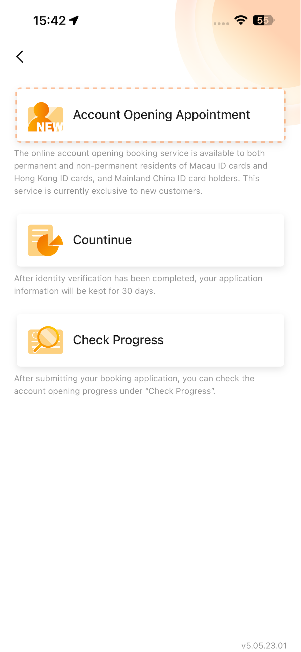 Chong Hing Mobile Banking(MO) screenshot 2