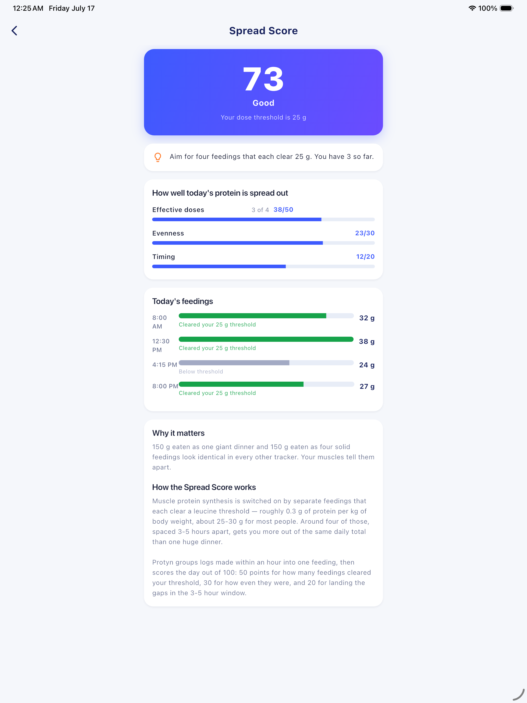 Protyn: Daily Protein Tracker screenshot 6