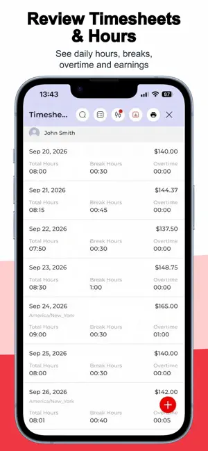 WagePunch Employee Time Clock screenshot 4