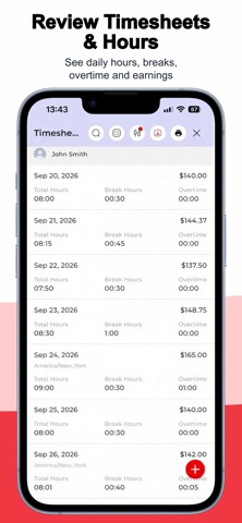 WagePunch Employee Time Clock Screenshot 4 of 6