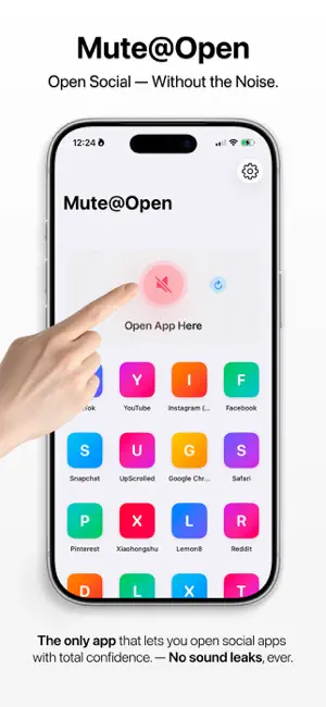 Mute@Open: Shhh Social Scroll screenshot 2