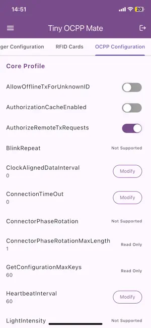 OCPP Mate screenshot 3