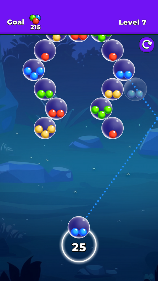 #1. Bubble Marbles (iOS) 由: Fox Craft SRL