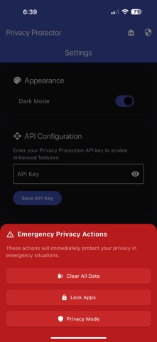 Privacy Defender screenshot