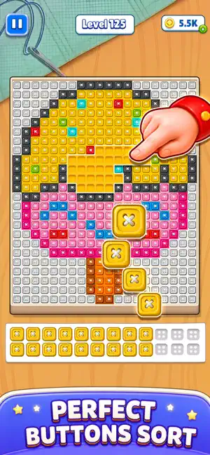 Button Sort: Merge Color Match screenshot 3