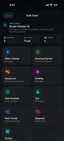 TankForge: Aquarium Care screenshot