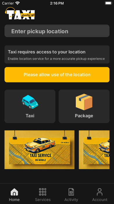 Alo Taxi Speed Screenshot