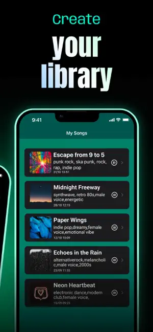 AI Song : AI Music Creator iPhone screenshot 6