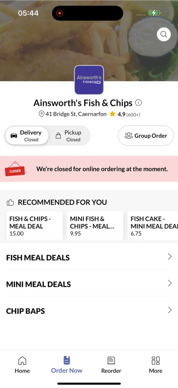 Screenshot #2 pour Ainsworth's Fish & Chips