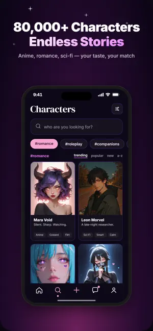 Charland: AI Character Chat screenshot 3