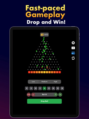Plinko Pyramid Drop iPad screenshot