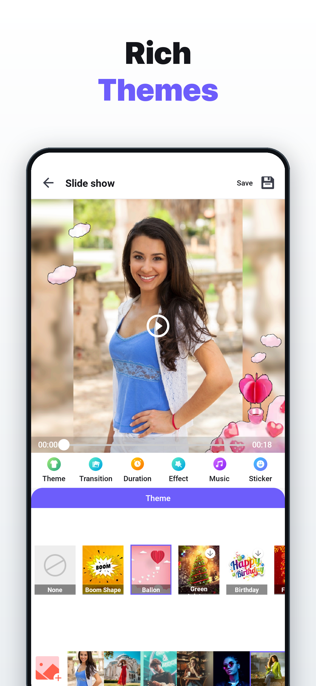 Video Maker Pro - Slideshow screenshot 2