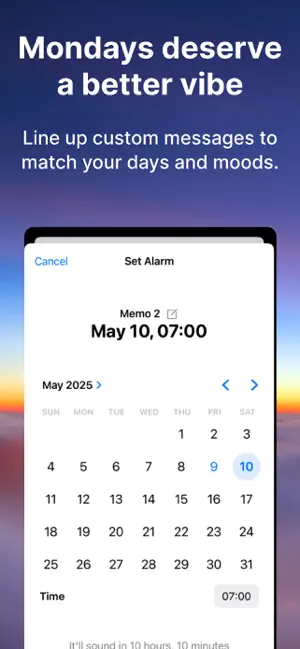 MemoRise - Voice Memo Alarm screenshot 1