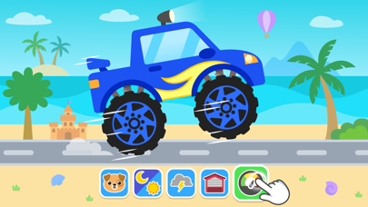 Monster Truck Game for Kids 2+ Screenshot
