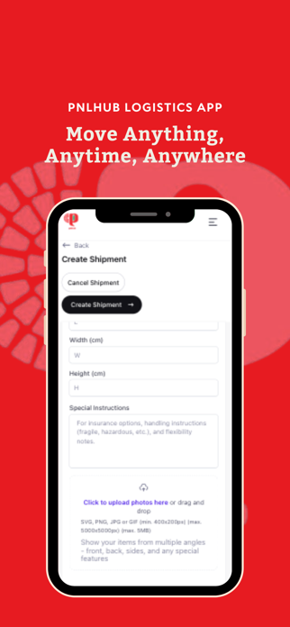 PNLHub Shipper App Screenshot 4 of 4