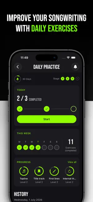 Chorus: Songwriting Studio screenshot 1