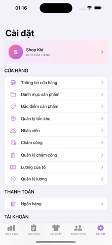 B Manager - Quản lý cửa hàng screenshot