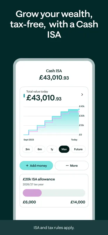 Moneybox - Save and Invest screenshot 9 of 10