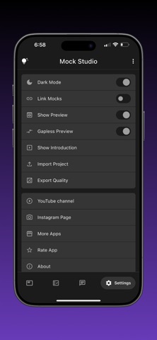 Mock Studio iPhone screenshot